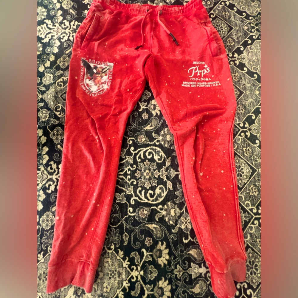 PRPS brand Sweatpants in Red Size XL